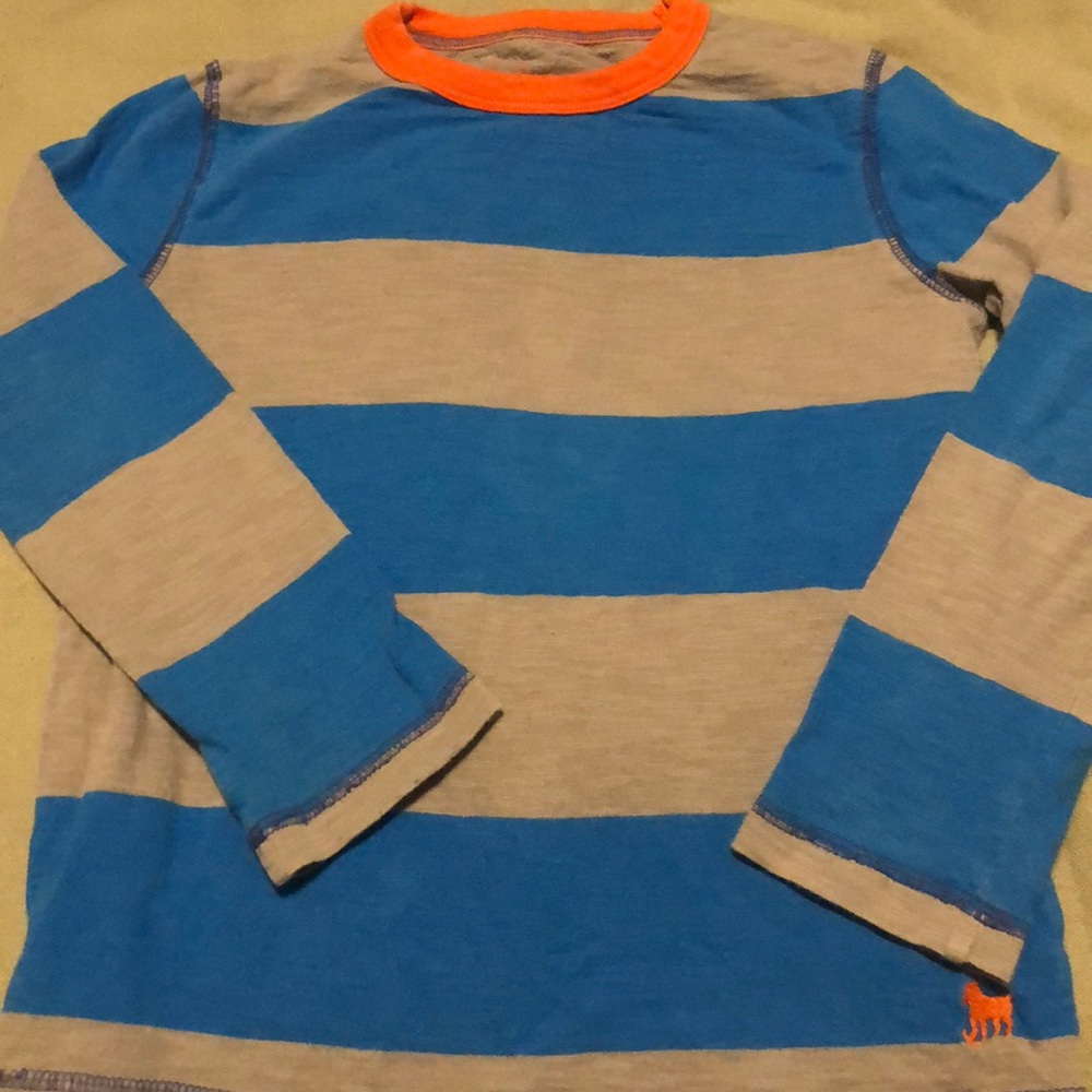 Mini Boden Striped Shirt.